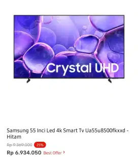 SAMSUNG SMART TV 4K 55 INCI