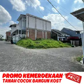 Di jual tanah prospek bangun kos Tegalgondo Malang
