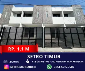 SETRO TIMUR Akses Raya Kenjeran ‼️ Rumah Baru 2 Lantai Anti Blusuk
