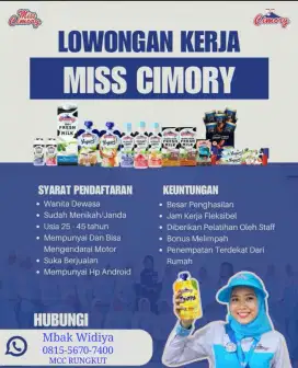 Lowongan Kerja - Miss Cimory Rungkut