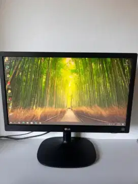 Monitor Led LG 20 inci siap pakai