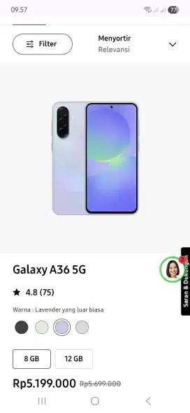 Samsung Galaxy A36 8/256