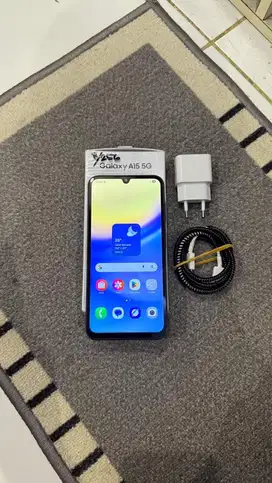 Dijual Samsung A15 Blue 5G 8/256GB SEIN Lengkap
