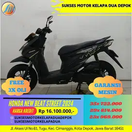 HONDA NEW BEAT STREET 2024 CASH/KREDIT SYARAT MUDAH PROSES CEPAT
