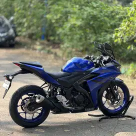 KEREN ABIS! YAMAHA R25 V1 BLUE RACE 2018 KM 20K PAJAK PANJANG GRES