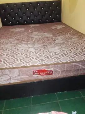 kasur+dipan, size 160x200