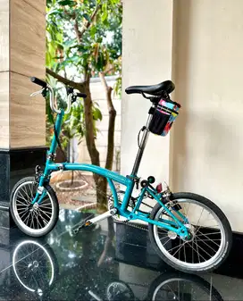 Brompton M3E B75 Water Blue Color