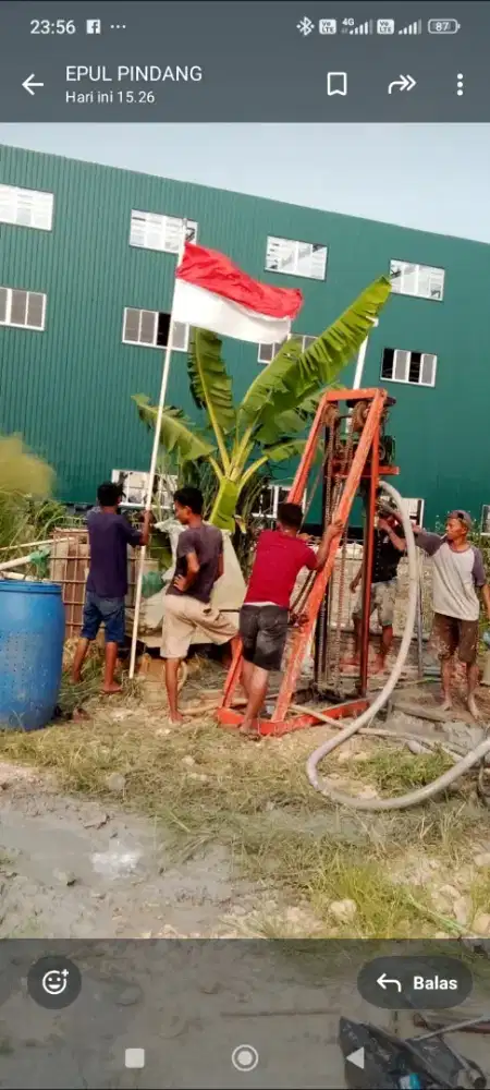 Jasa sumur bor dan service