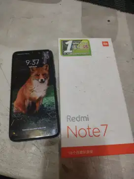 Jual Xiaomi Redmi note 7 memory 4 /64