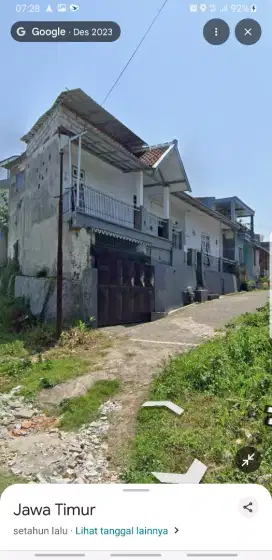 Rumah Luas view pegunungan Malang