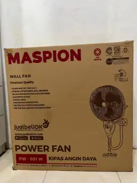 Kipas angin dinding maspion power fan