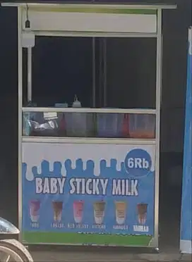 Jual gerobak etalase bekas rasa baru