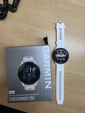 Garmin Forerunner 265 Garanasi resmi White
