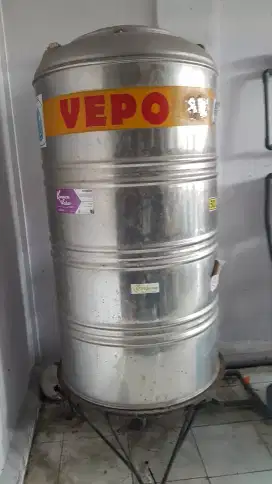 Tandon Air Stainless 500 liter merk Vepo