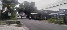Disewakan Tanah 400m Tepi Jln Raya Purwomartani