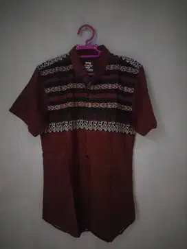 Baju koko muslim pria lengan pendek