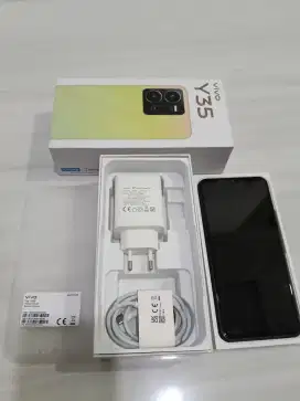 Vivo Y35 8/128 lengkap,mulus,bon ada