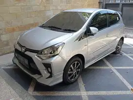 Toyota Agya 2022 GR Matic AT km 18 rb service record