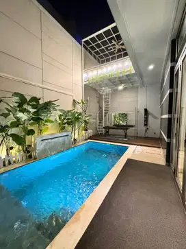 Jual Rumah Golf Island PIK Signature 10x20 3 Lantai Full Furnished