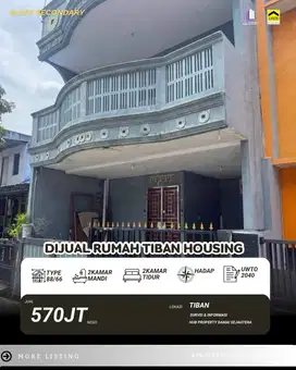Dijual Rumah Tiban Housing