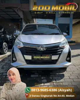 Toyota Calya 1.2G A/T 2021, Warna Silver