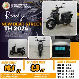 BISA CASH KREDIT HONDA NEW BEAT STREET TH 2024 UNIT MULUS BERGARANSI
