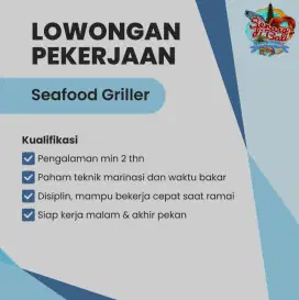 Lowongan kerja di resto seafood