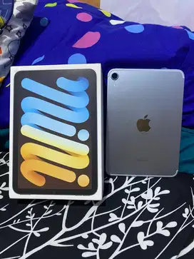 Second iPad Mini 7 256GB Wifi + Cellular ( Beacukai ) Garansi panjang
