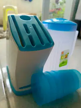 DIJUAL TEMPAT PISAU SET TEKO GELAS PRELOVED MALANG KOTA
