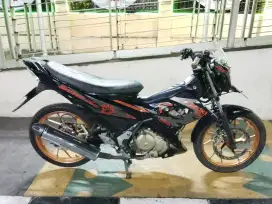 suzuki satria FU 150 full ori KM low mulus rawatan