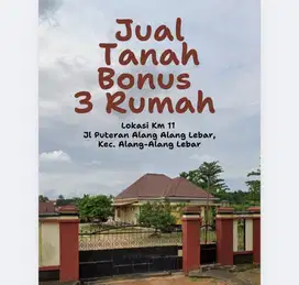 Jual murah rumah besar tanah luas