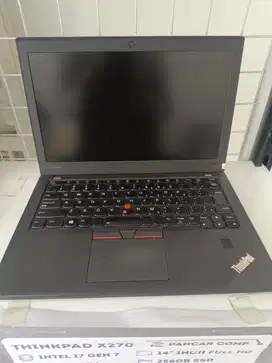 LAPTOP SECOND BERGARANSI LENOVO THINKPAD X270
