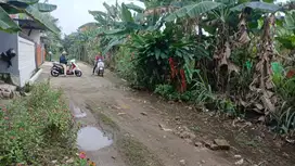 Nual tanah kosong 400 meter sertifikat