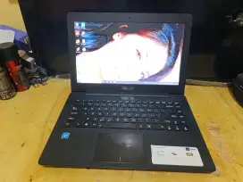 Laptop Asus, X4535SA Intel Celeron N3050 Ram 4Gb Hdd 500Gb Siap Pakai