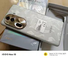 LIKE NEW !! OPPO RENO 11 PRO 512GB 5G FULLSET ORI BARU 3 BULAN PAKAI