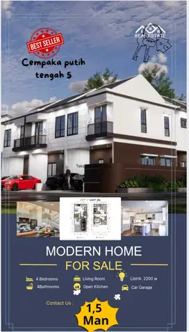 Rumah Cantik Mewah Murah Di Cempaka Putih, Lokasi Strategis Jakarta