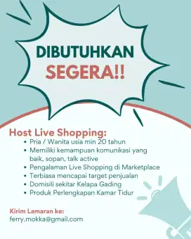 Host Live Shopping