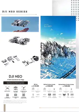 Drone Dji neo, garansi resmi tam 1 tahun