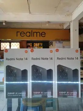 Redy redmi Note 14 8/128 NEW Garansi Resmi 15bln