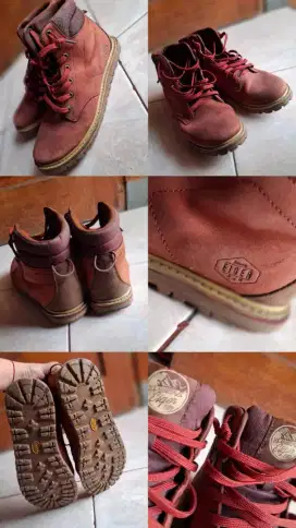 Sepatu boot eiger original warna marron