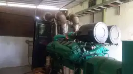 JUAL GENSET CUMMINS KTA38-G5 1000 KVA TAHUN 2014 - 138:56 JAM