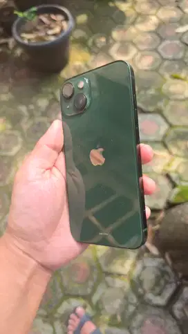 Iphone 13 Resmi Ibox 128 GB Hijau Mulus Like New