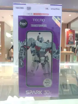 SPARK 30C BARANG BARU
GARANSI RESMI 13 BULAN
SEGEL FRESH, NO REPACK