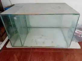 Aquarium Kaca + 3 Filter Chamber