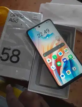 Oppo A58 black dove