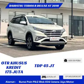 FIRST HAND Daihatsu Terios R Deluxe 1.5 AT 2018 Putih