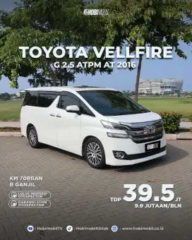 Vellfire G 2.5 ATPM AT Thn 2016