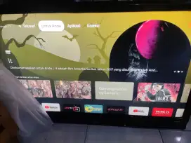 Tv toshiba 42inch minus suara dan layar bagian atas ada sedikit garis