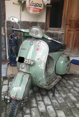 Dijual vespa super th 1977