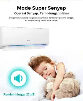 AC HISENSE 1/2 PK UNIT SAJA